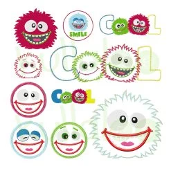 Stickbilder Maxi-Set „COOLE KULLER“ 10x10 & 13x18