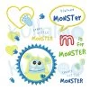 Stickdateien Baby-Monster 10x10