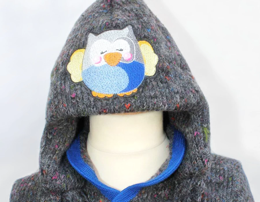 Stickdateien Eule „KULLA“ Als Vollstick & Applikation 10x10 3 Stickdateien Eule „KULLA“ Als Vollstick & Applikation 10x10 – Bild 3