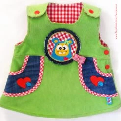 Stickdatei Monster Maxi-Set 10x10 -Kullaloo 3 stickdateien monsterline button kleid gruen 1