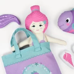 "UNDERWATER TALES" Cut & Sew Panel Stoff Meerjungfrau -Kullaloo 62165 cutandsew baumwolle panel stoff meerjungfrau 14