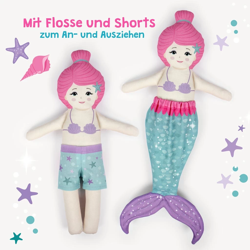 Cut And Sew Set Mit 3 Panels: "UNDERWATER TALES", "HORSE LOVE" Und "HAPPY FARM" 6 Cut And Sew Set Mit 3 Panels: "UNDERWATER TALES", "HORSE LOVE" Und "HAPPY FARM" – Bild 6