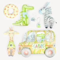 "CRAZY SAFARI" Tiere Cut & Sew Paneel Auf Plüsch, Design By Treeebird -Kullaloo 62167 cutandsew panel pluesch treeebird crazy safari 0 nur naehergebnisse bgbeige 1