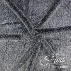 Realistisches Faux Fur Schwarz / Weiß – 12 Mm Fluffy Rabbit DIP DYE ✶ FANTASTIC Furs (B-Ware) 11 Realistisches Faux Fur Schwarz / Weiß – 12 Mm Fluffy Rabbit DIP DYE ✶ FANTASTIC Furs (B-Ware) -Kullaloo 62190 fluffy rabbit dipdye schwarz weiss 4 wasserzeichen