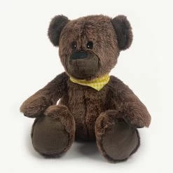 Kunstfell Zweifarbig Dunkelbraun / Braun – 12 Mm Fluffy Rabbit DIP DYE ✶ FANTASTIC Furs (B-Ware) -Kullaloo 62192 fluffy rabbit dipdye dunkelbraun braun 5