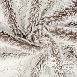 Zottelplüsch DIP DYE Mokka Braun – 15 Mm SuperSoft SHAGGY -Kullaloo 62372 supersoft shaggy dip dye mocha 1