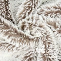 Zottelplüsch DIP DYE Mokka Braun – 15 Mm SuperSoft SHAGGY