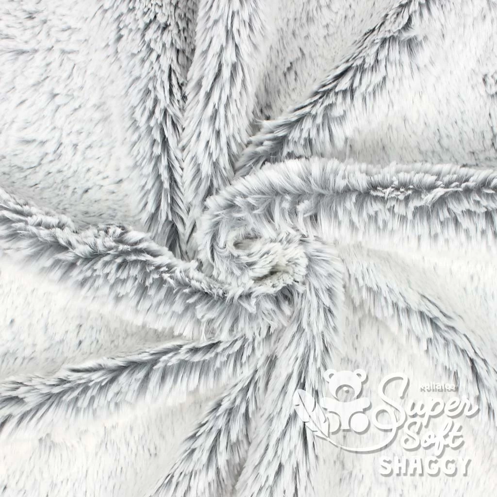 Zottelplüsch DIP DYE Grau (silber) – 15 Mm SuperSoft SHAGGY 4 Zottelplüsch DIP DYE Grau (silber) – 15 Mm SuperSoft SHAGGY – Bild 4