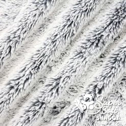 Zottelplüsch DIP DYE Dunkelgrau (aschgrau) – 15 Mm SuperSoft SHAGGY -Kullaloo 62374 supersoft shaggy dip dye ashgrey 4