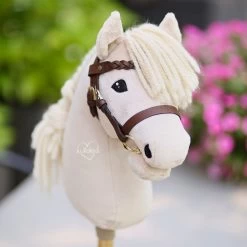 Trense Hobby Horse Selber Machen ◆GOLD EDITION◆: Materialset Mit Braunem Leder (ohne Anleitung) -Kullaloo 62774 hobby horse trense materialset braun gold edition 3