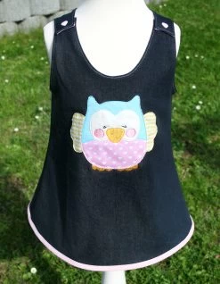 Stickmotive Eulen „KULLA“ Applis 13x18 -Kullaloo 6 kulla 13x18 doodle kleidchen