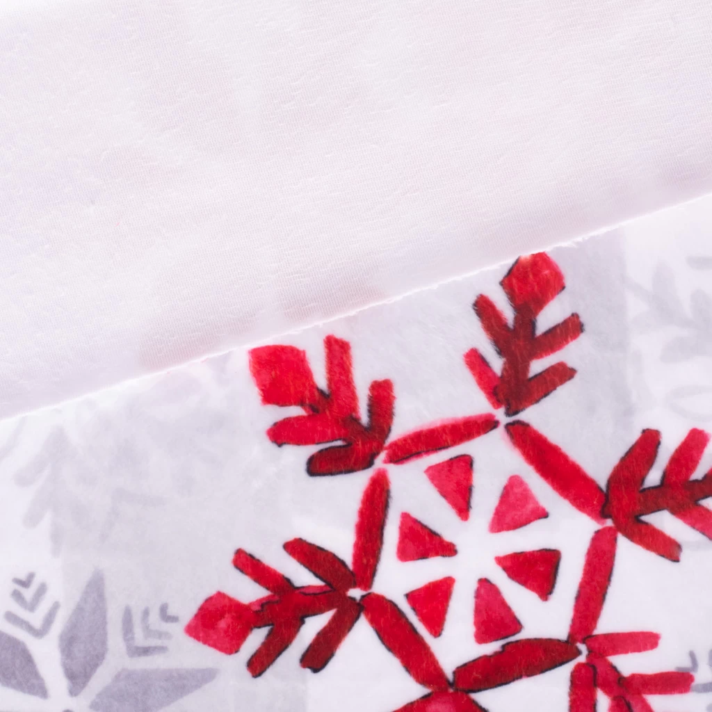 Stoff Des Monats Dezember - SHANNON Plüsch Snowfall Digital Cuddle® Scarlet 4 Stoff Des Monats Dezember - SHANNON Plüsch Snowfall Digital Cuddle® Scarlet – Bild 4