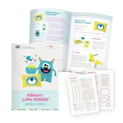 Kinder Nähsets Im Doppelpack: KINDERLEICHT Nähkurse "Little FRIENDS" & "Dress Up LADY LU" 18 Kinder Nähsets Im Doppelpack: KINDERLEICHT Nähkurse "Little FRIENDS" & "Dress Up LADY LU" -Kullaloo anfaenger naehset kinderleicht little friends 5 1