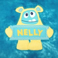 Applikationsvorlagen Set Drei Monster -Kullaloo applikationsvorlage monster mit schild