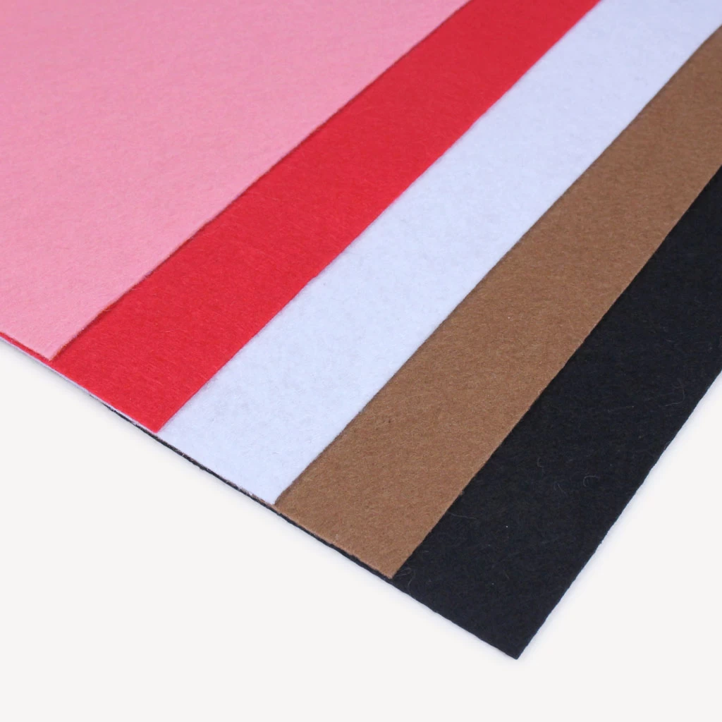 Filz Für Applikationen – Set Mit 5 Farben 2 Filz Für Applikationen – Set Mit 5 Farben – Bild 2