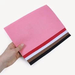 Filz Für Applikationen – Set Mit 5 Farben 7 Filz Für Applikationen – Set Mit 5 Farben -Kullaloo bastelfilz set zum applizieren 5er 3