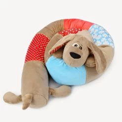 Plüschstoff Türkis – 1,5 Mm SuperSoft SHORTY 16 Plüschstoff Türkis – 1,5 Mm SuperSoft SHORTY -Kullaloo bettschlange naehen hund 2 2