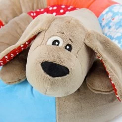 Hund Nähanleitung "WUFFL" Als Kuscheltier Und Bettschlange, Inkl. Gesichts-Stickdateien -Kullaloo bettschlange naehen hund detail 1