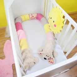 Bettschlange Hund Nähen: Vorlage "WUFFL" Mit Stickdatei Für Das Gesicht -Kullaloo bettschlange naehen hund zottelpluesch 3