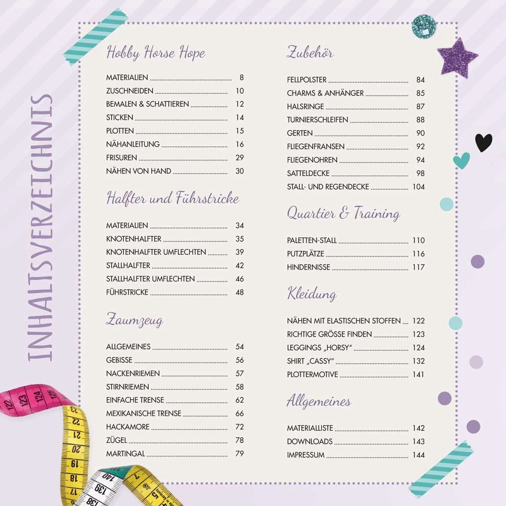 Nähbuch "Mein Hobby Horse & Ich" – Nähen, Basteln, DIY Rund Ums Thema Steckenpferde 7 Nähbuch "Mein Hobby Horse & Ich" – Nähen, Basteln, DIY Rund Ums Thema Steckenpferde – Bild 7