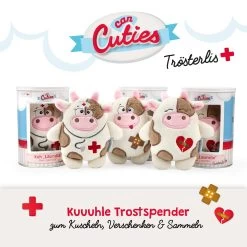 CanCutie Stofftier Kuh Laurelie - Trösterli Serie -Kullaloo can cuties kuh troesterlis 3