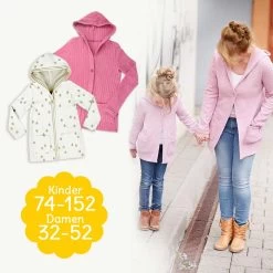 Cardigan Schnittmuster "CHILLY" Für Damen Und Kinder