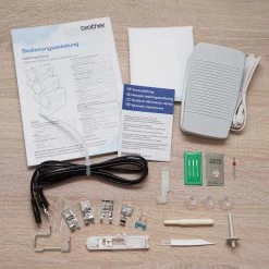 Computer Nähmaschine Für Einsteiger & Fortgeschrittene: Brother FS40s Kullaloo Edition, Inkl. Nähset & Stickern -Kullaloo computer naehmaschine einsteiger und fortgeschrittene brother FS40s 6