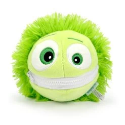 Gute Laune Kuschelkopf "Cooler Kuller", 15cm, In Grün -Kullaloo cooler kuller kuscheltier gruen 15cm 2