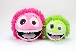 Gute Laune Kuschelkopf "Cooler Kuller", 15cm, In Grün -Kullaloo cooler kuller pink und gruen