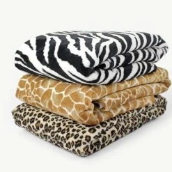 SHANNON Plüsch Giraffen-Muster – 3 Mm Flor – 0,5m 9 SHANNON Plüsch Giraffen-Muster – 3 Mm Flor – 0,5m -Kullaloo cuddle animal prints 3 1