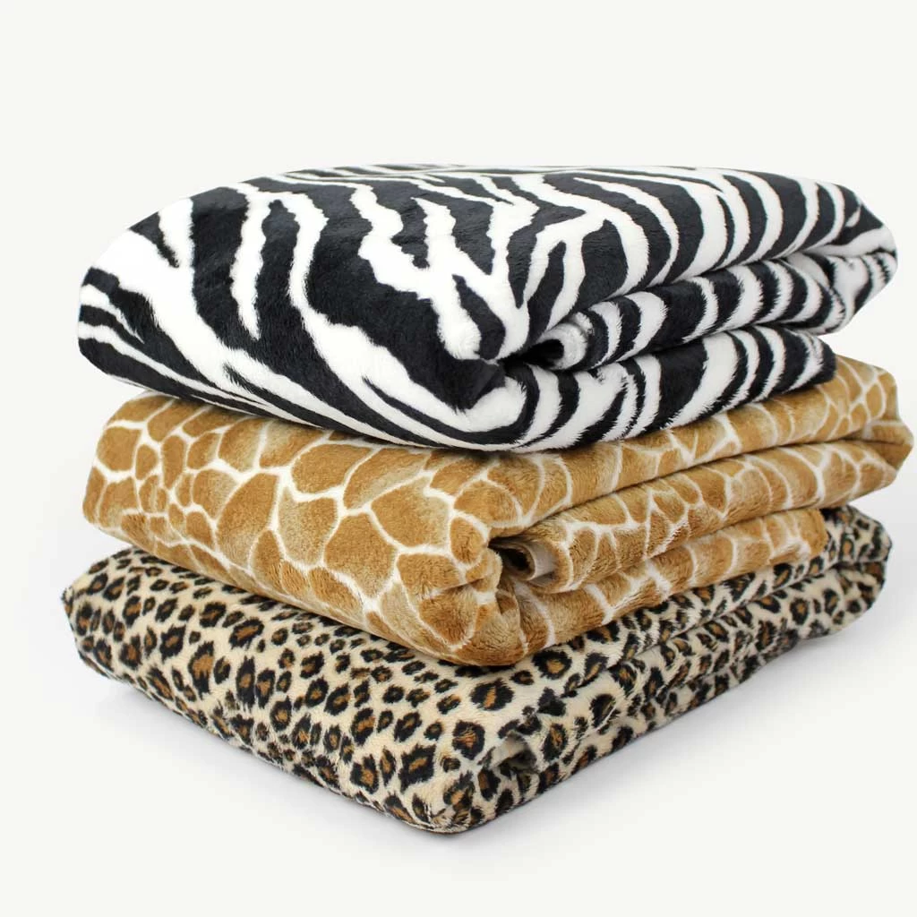 SHANNON Plüsch Giraffen-Muster – 3 Mm Flor – 0,5m 5 SHANNON Plüsch Giraffen-Muster – 3 Mm Flor – 0,5m – Bild 5