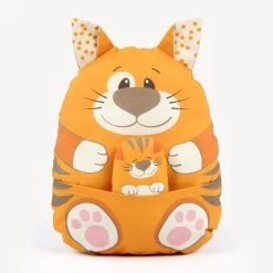 Stoff Paneele Cut & Sew 3er Set: "DINO FRIENDS", "HAPPY FARM" Und "CRAZY SAFARI" -Kullaloo cut and sew panel bauernhoftiere happy farm katze mit kitten 1