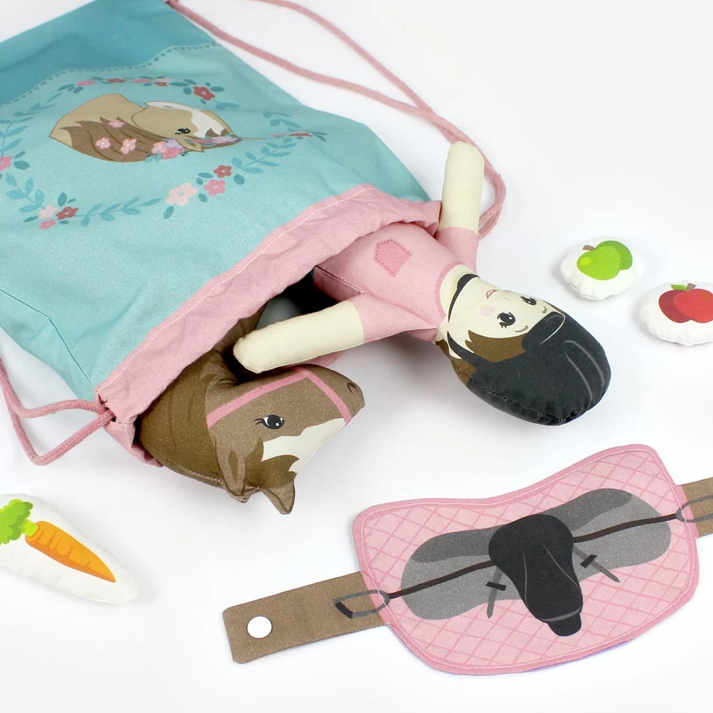 Stoffpaneele Im 3er Set: Cut & Sew "DINO FRIENDS", "HORSE LOVE" Und "HAPPY FARM" 7 Stoffpaneele Im 3er Set: Cut & Sew "DINO FRIENDS", "HORSE LOVE" Und "HAPPY FARM" – Bild 7