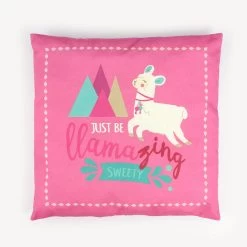 "JUST BE LLAMAZING" Lama Cut & Sew Stoffpanel Auf Baumwolle -Kullaloo cut and sew stoffpanel baumwolle lama kissen