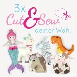 3 Cut & Sew Stoffpaneele Deiner Wahl Zum Spar-Preis