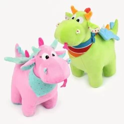 Nähanleitung Drache "FEO" Als Kuscheltier + Augen Plotterdatei -Kullaloo drache naehen schnittmuster drache feo naehanleitung 1