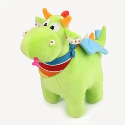 Drachen Nähen Mit Schnittmuster Kuscheltier "FEO" + Augen Stickdatei -Kullaloo drache naehen schnittmuster drache feo naehanleitung 3 3