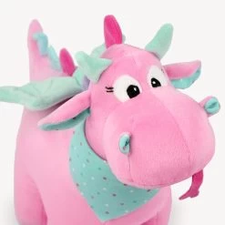 Drachen Nähen Mit Schnittmuster Kuscheltier "FEO" + Augen Stickdatei -Kullaloo drache naehen schnittmuster drache feo naehanleitung 4 1