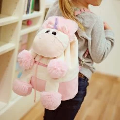 Plüsch Stoff Wollweiß – 5 Mm SuperSoft SNUGLY 13 Plüsch Stoff Wollweiß – 5 Mm SuperSoft SNUGLY -Kullaloo einhorn naehen rucksack 1