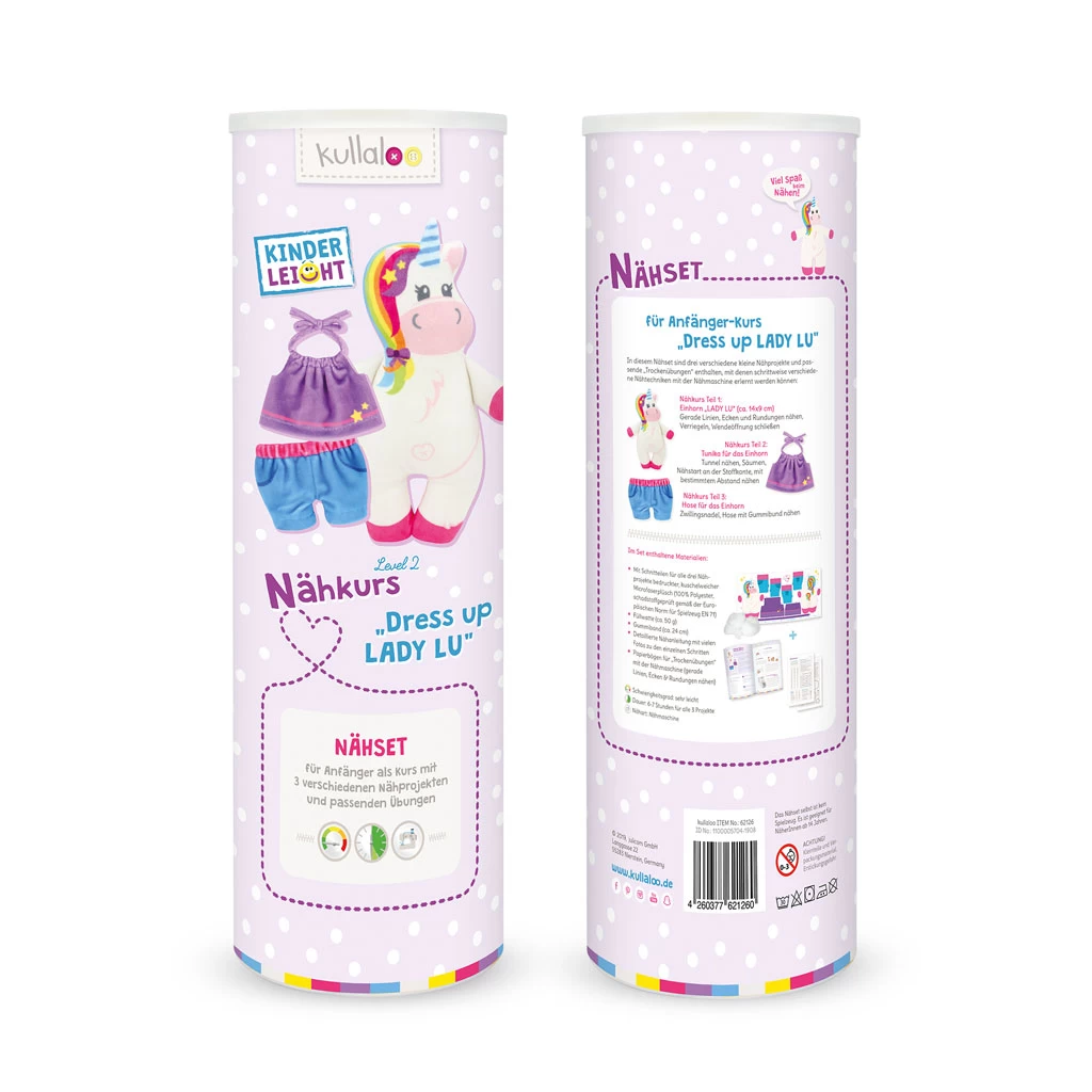 Kinder Nähsets Im Doppelpack: KINDERLEICHT Nähkurse "Little FRIENDS" & "Dress Up LADY LU" 6 Kinder Nähsets Im Doppelpack: KINDERLEICHT Nähkurse "Little FRIENDS" & "Dress Up LADY LU" – Bild 6