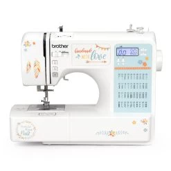 Computer Nähmaschine Brother FS-40 Kullaloo Edition – Messemodell -Kullaloo elektrische naehmaschine anfaenger und fortgeschrittene brother FS 40 4