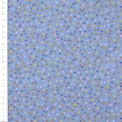 French Terry Punkte Blau – 0,5m 11 French Terry Punkte Blau – 0,5m -Kullaloo french terry punkte blau 3 heller