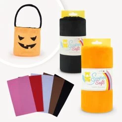 Halloween Utensilo Nähen - Stoffpaket