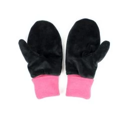 Plüschstoff Schwarz – 1,5 Mm SuperSoft SHORTY -Kullaloo handschuhe naehen 1