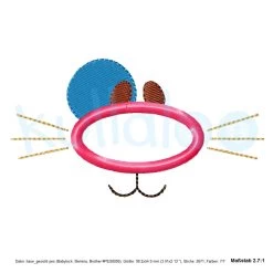 Hasen Nähen: Nähanleitung Hase "Magic Max" Mit Stickdatei Für Das Gesicht -Kullaloo hasen naehen naehanleitung mit stickdateien 2