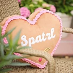 Plüschstoff Braun – 1,5 Mm SuperSoft SHORTY -Kullaloo herzkissen naehen oktoberfest 2