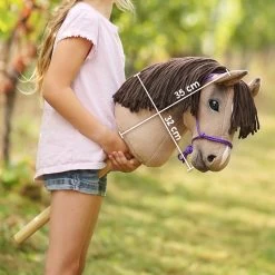 Hobby Horse Selber Machen Mit Schnittmuster "HOLLY" + Anleitung Für Halfter & Führstricke (PDF-eBook) -Kullaloo hobby horse schnittmuster holly groesse 3