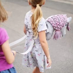 Hobby Horse Schnittmuster "HOLLY": Steckenpferd, Frisierkopf, Wanddekoration & Umschnallpferd (PDF-eBook) -Kullaloo hobby horse schnittmuster umschnallvariante 1