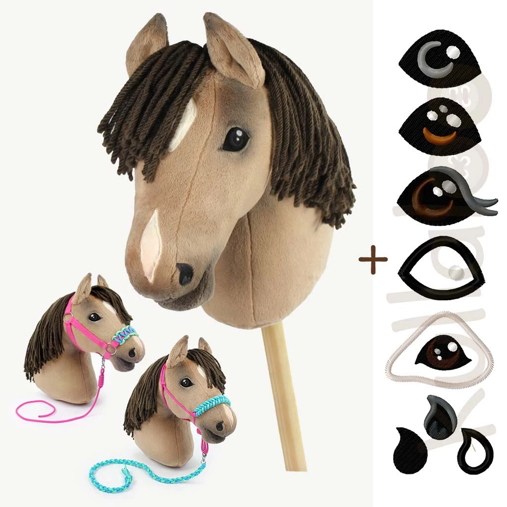 Hobby Horse Nähen: Schnittmuster + Anleitung Für Zubehör + Stickdateien (PDF-eBook / Digital) 1 Hobby Horse Nähen: Schnittmuster + Anleitung Für Zubehör + Stickdateien (PDF-eBook / Digital)