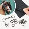 Hobby Horse Trense Basteln: Materialset Mit Leder In Schwarz (ohne Anleitung)